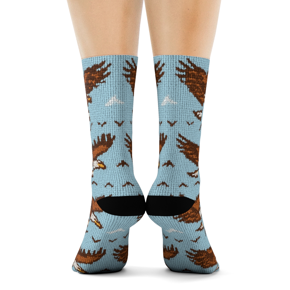 Eagle Constellation Flight Bands custom crew socks