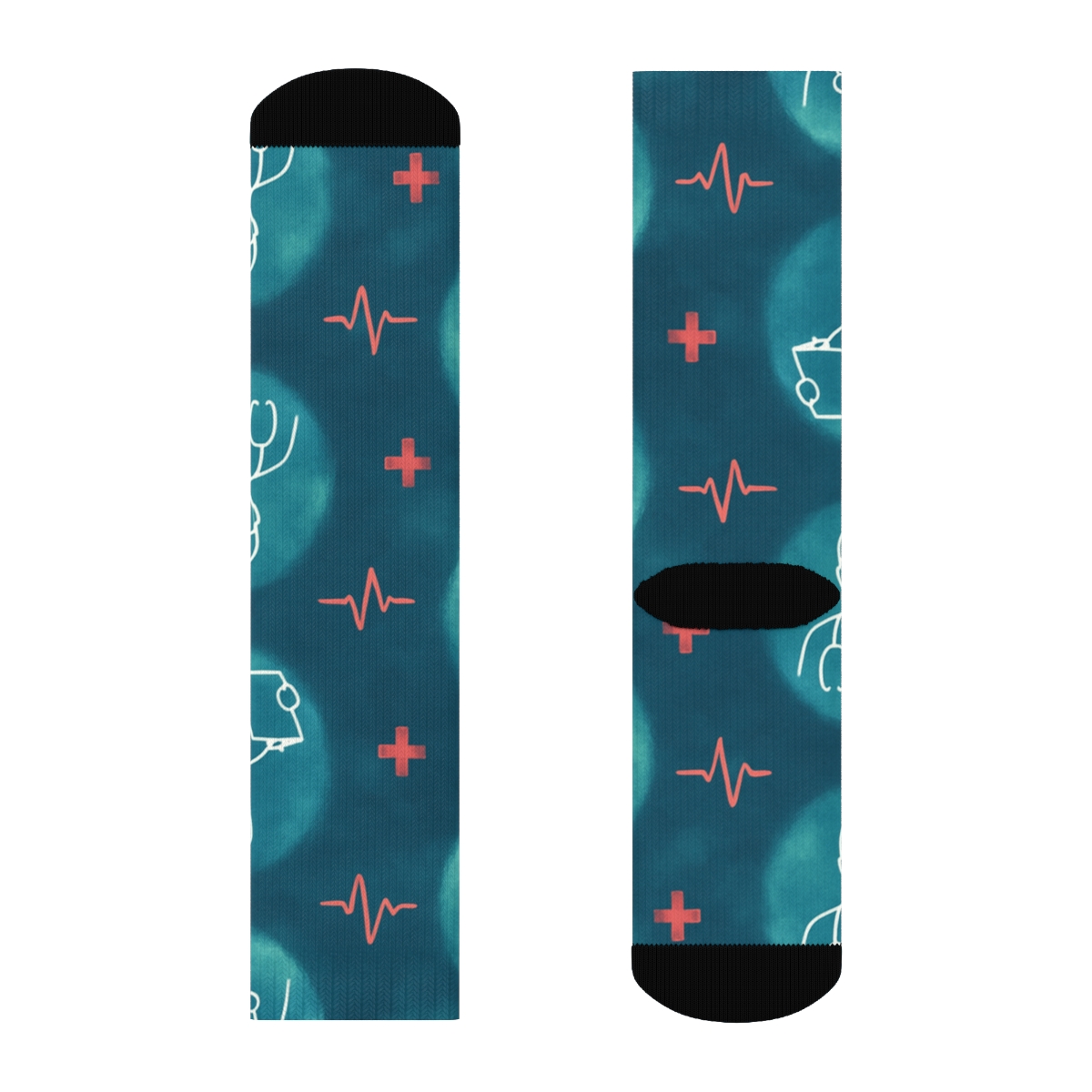 Celestial Ward With Doctor Constellation Motifs custom crew socks