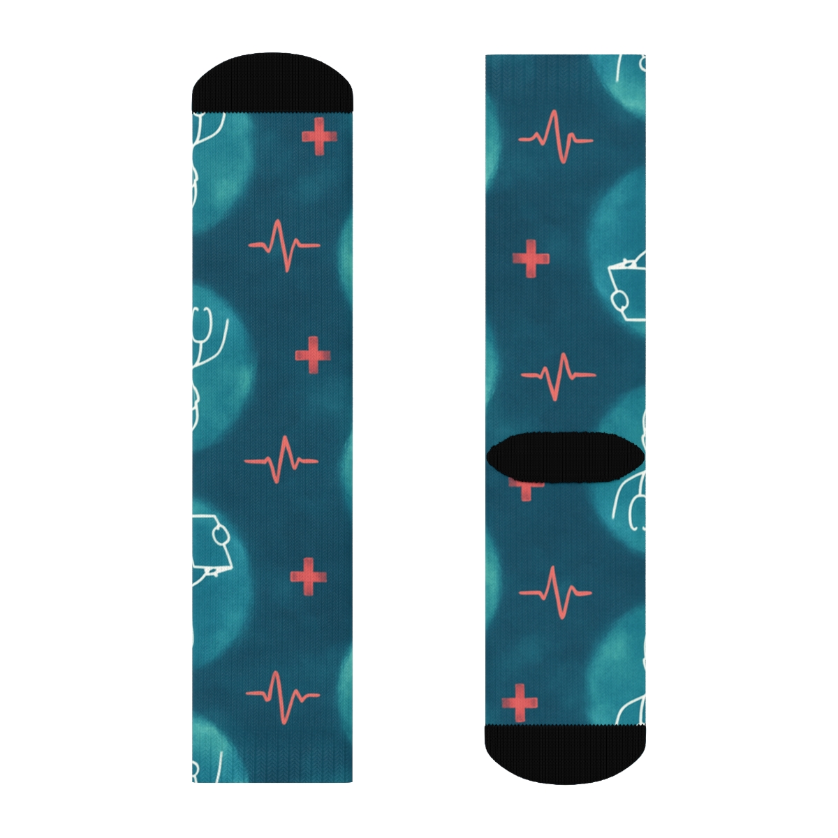 Celestial Ward With Doctor Constellation Motifs custom crew socks