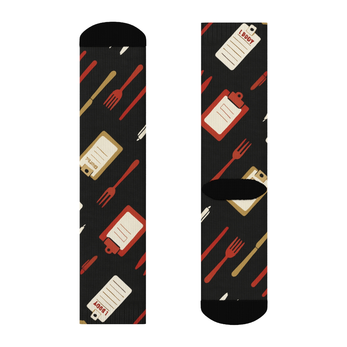 Clipboard Constellations With Restaurant Manager Tools soft everyday crew socks