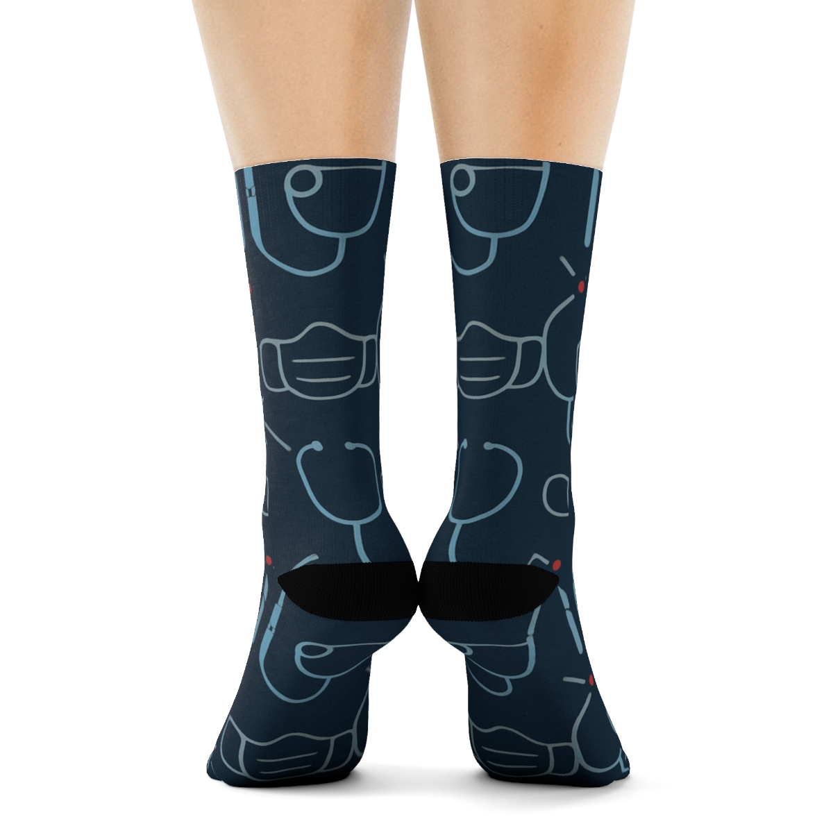 Operating Room Lattice With Surgeon Precision soft everyday crew socks