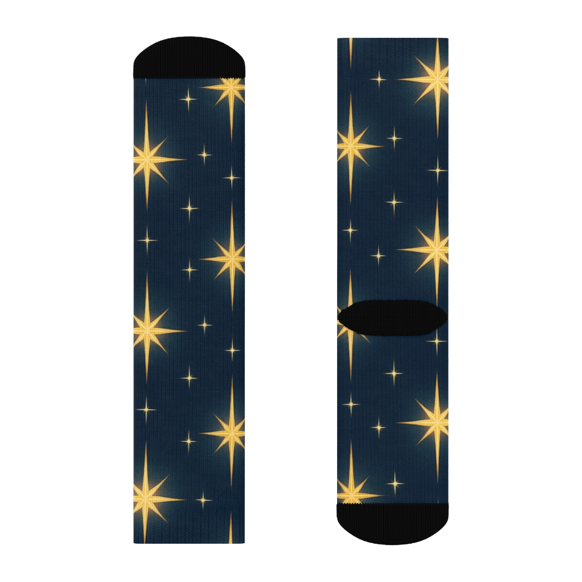 Star Of Bethlehem Radiant Horizon Lattice premium sports crew socks