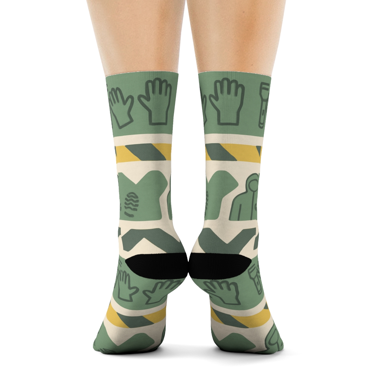 Chevron Workband For The Pest Control Technician premium sports crew socks