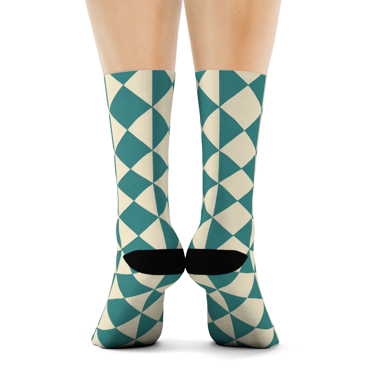 Light Prism Tessellate premium sports crew socks