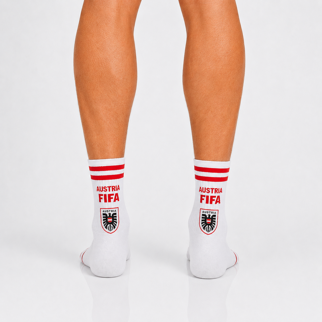 Unisex FIFA 2026 Austria Soccer Fan Sports Themed SocksUnisex FIFA 2026 Austria Soccer Fan Sports Themed Socks - Image 4