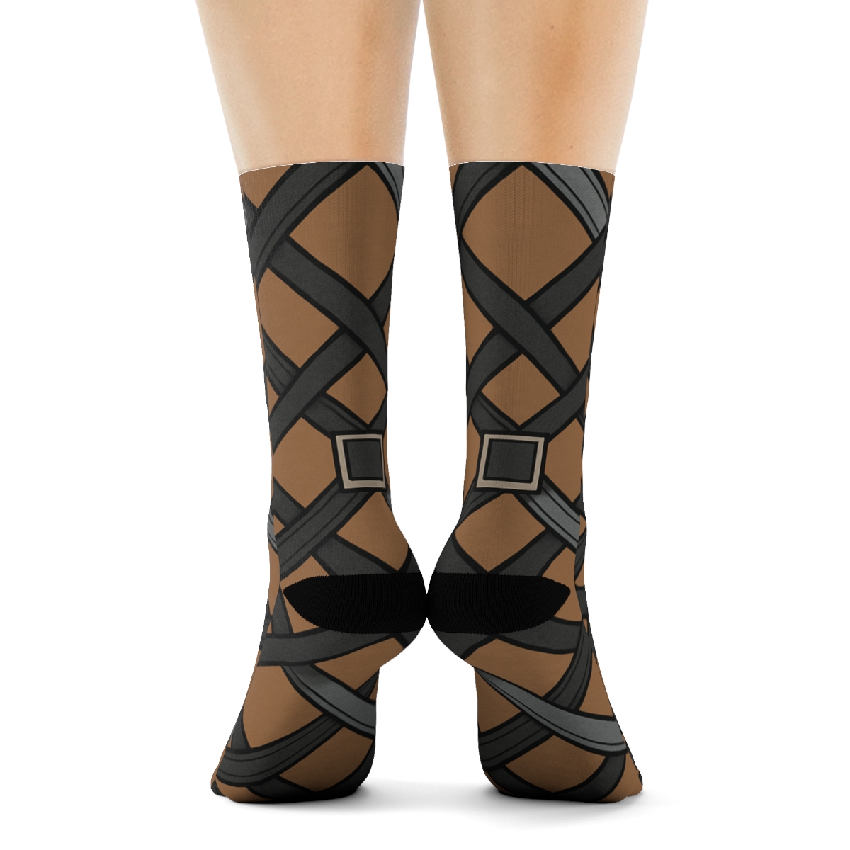 Camera Strap Lattice For Photographer Chic custom crew socks