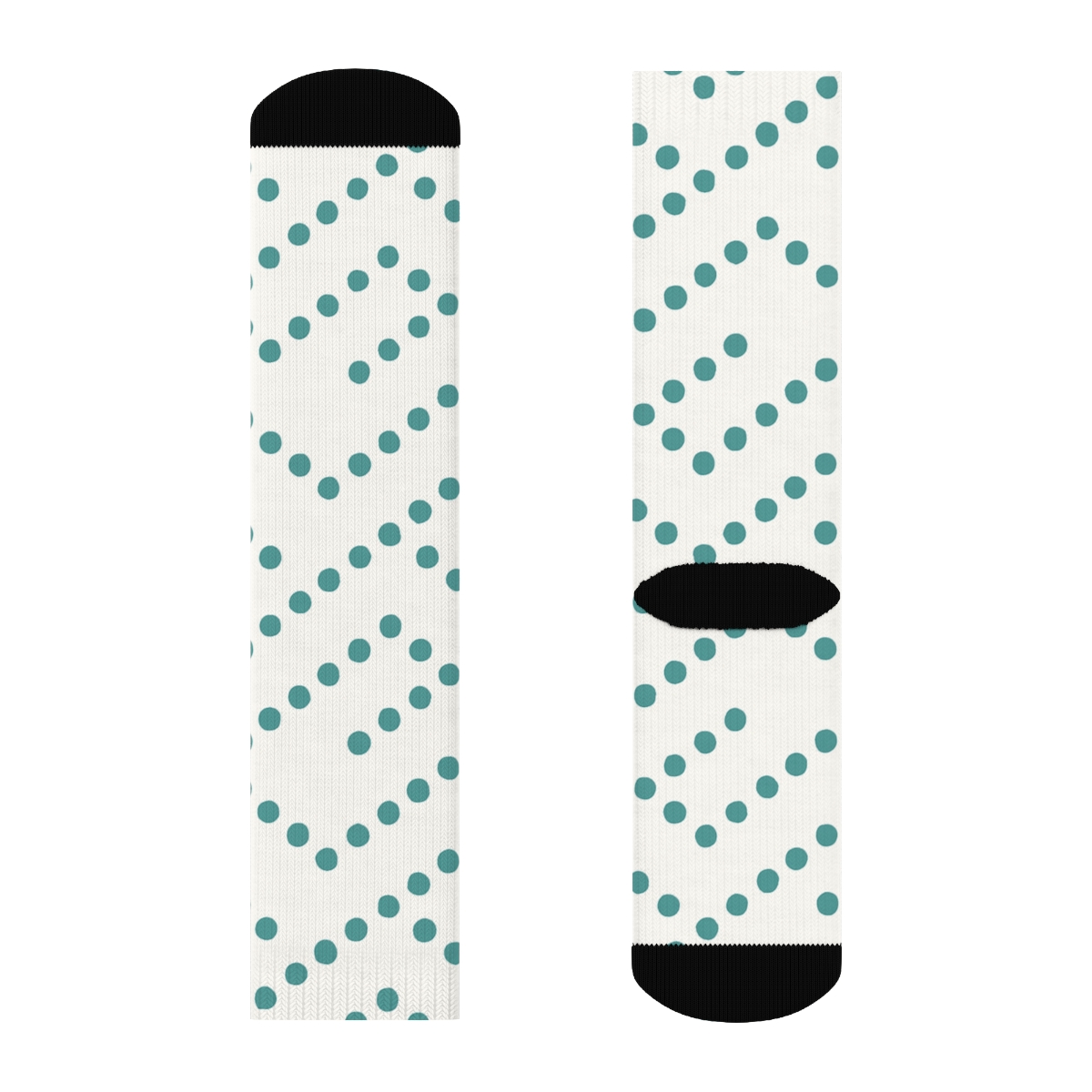 Tiny Dot Relay custom crew socks