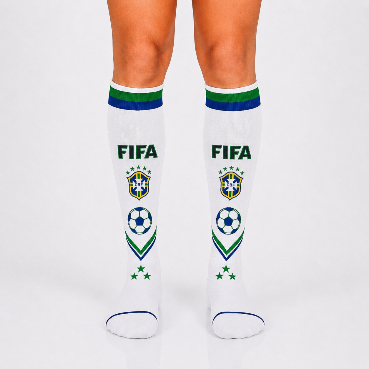 Unisex FIFA 2026 Brazil Soccer Fan Sports Themed Socks