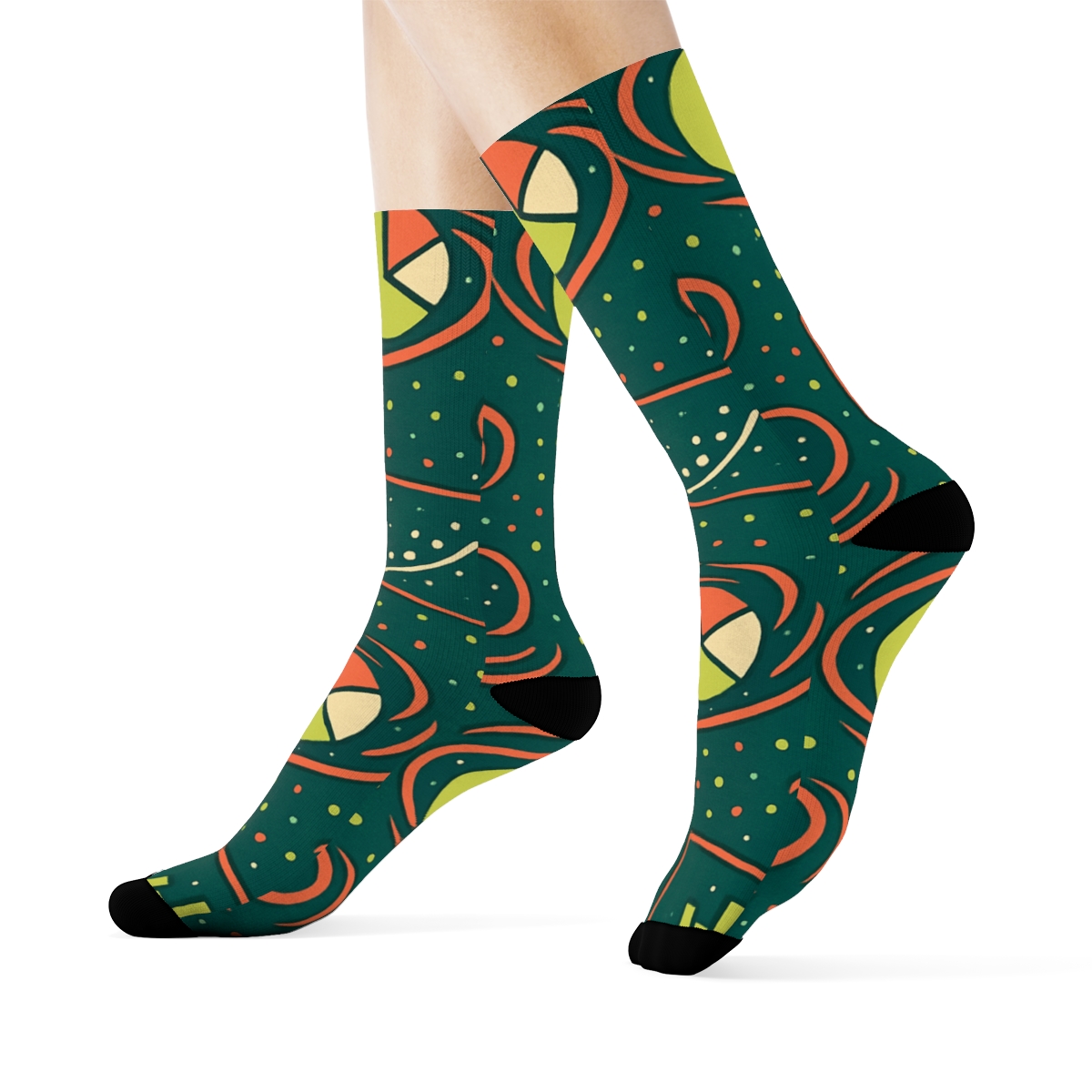 Data Analyst Nebula Chart Tapestry unique graphic crew socks