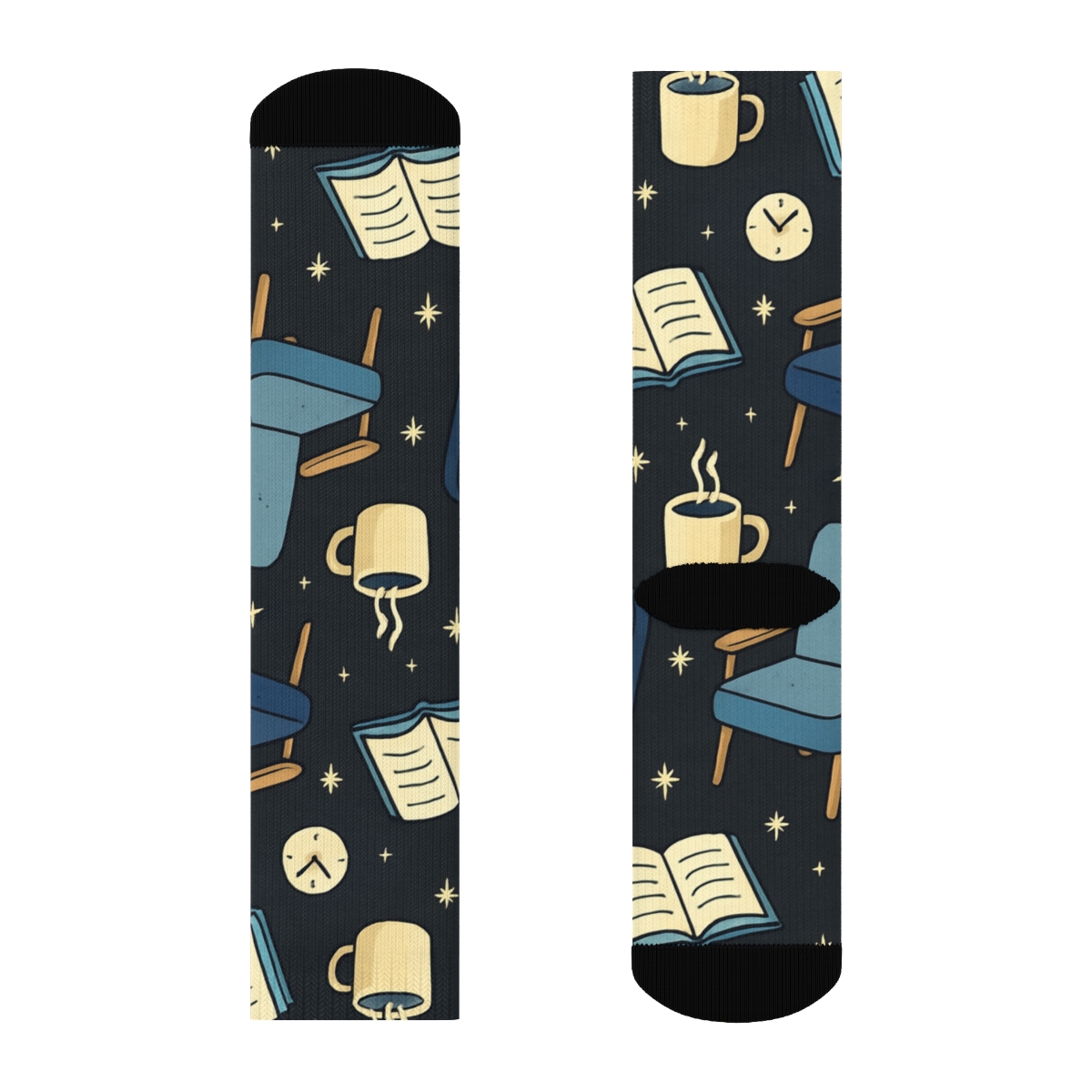 Constellation Of Calm Offices Counselor Pattern stylish athletic crew socks