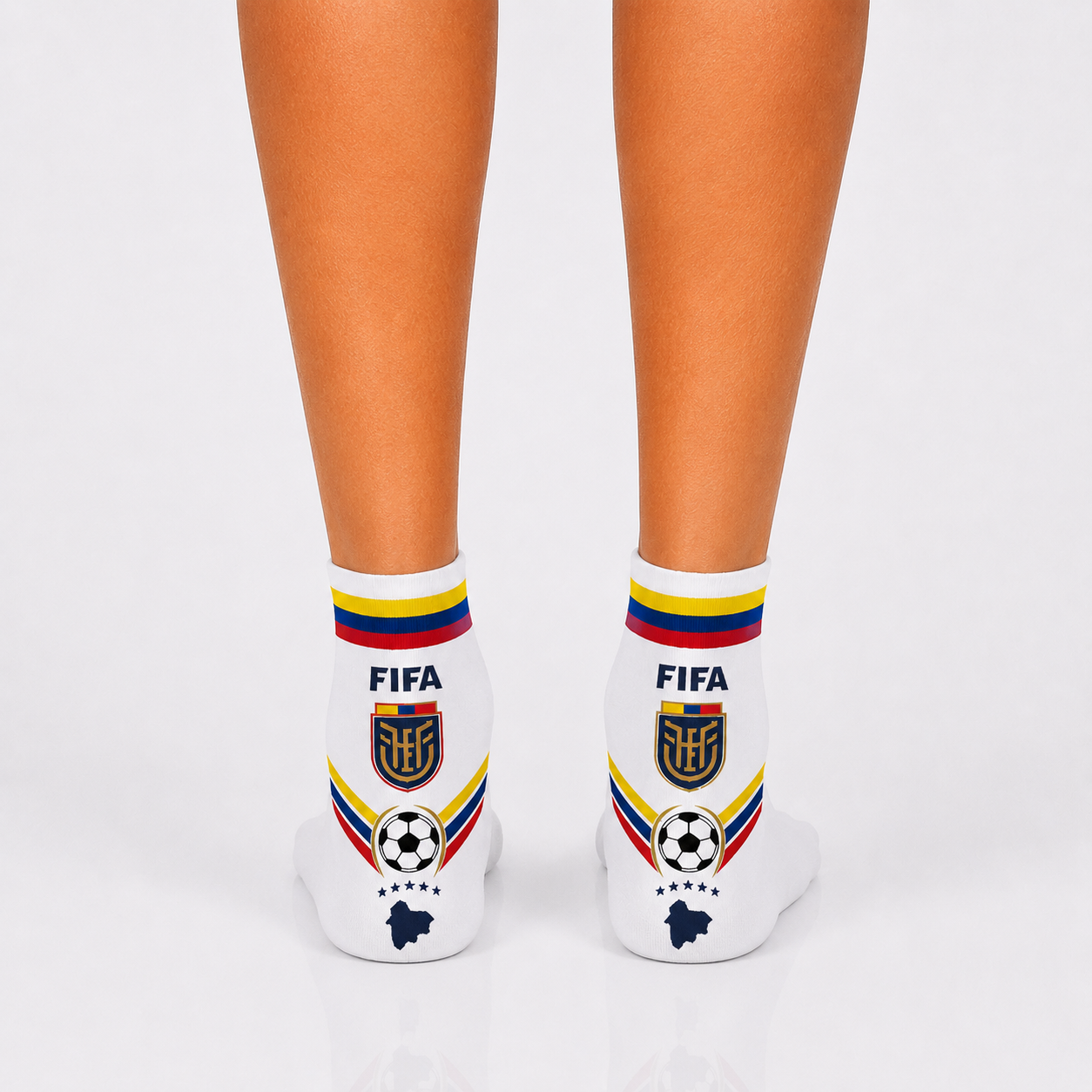 Unisex FIFA 2026 Ecuador Soccer Fan Sports Themed SocksUnisex FIFA 2026 Ecuador Soccer Fan Sports Themed Socks - Image 4