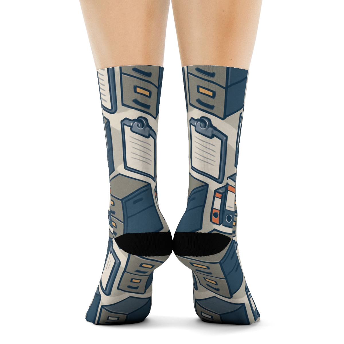 Filing Cabinet Tessellation For Store And Office Manager comfortable cotton crew socks