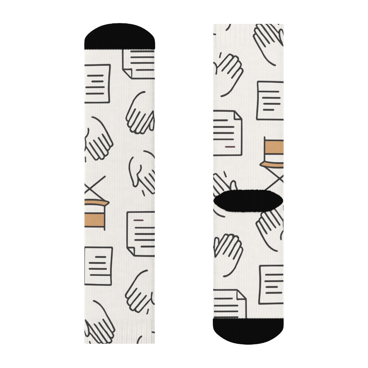 Director Chair Grid With Actor Scripts comfortable cotton crew socks