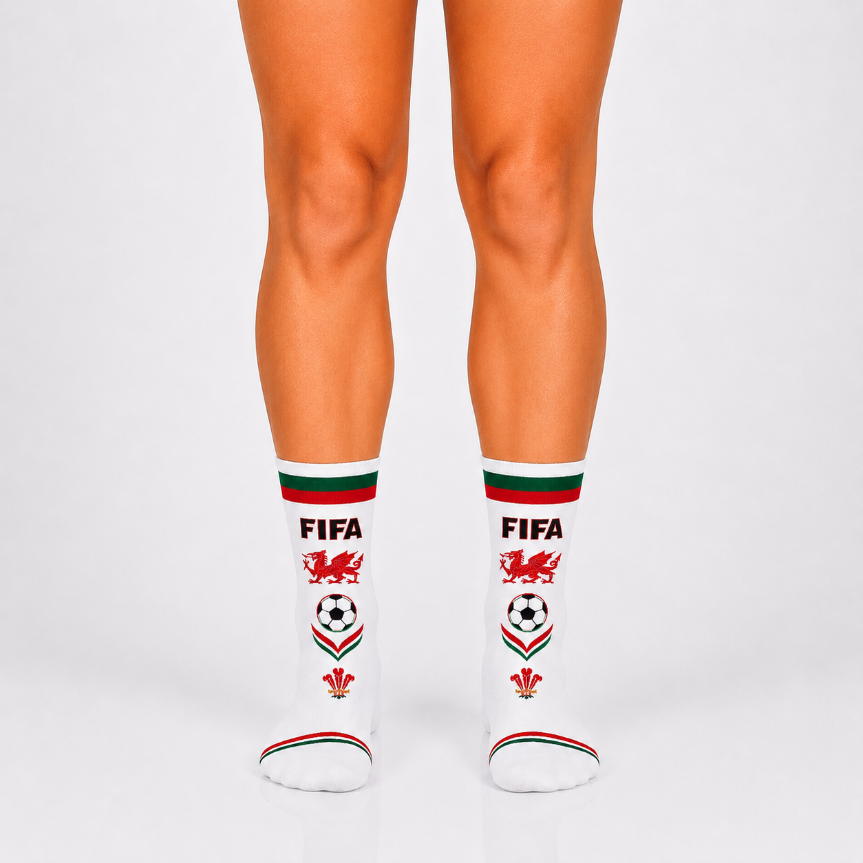 Unisex FIFA 2026 Wales Soccer Fan Sports Themed SocksUnisex FIFA 2026 Wales Soccer Fan Sports Themed Socks - Image 3