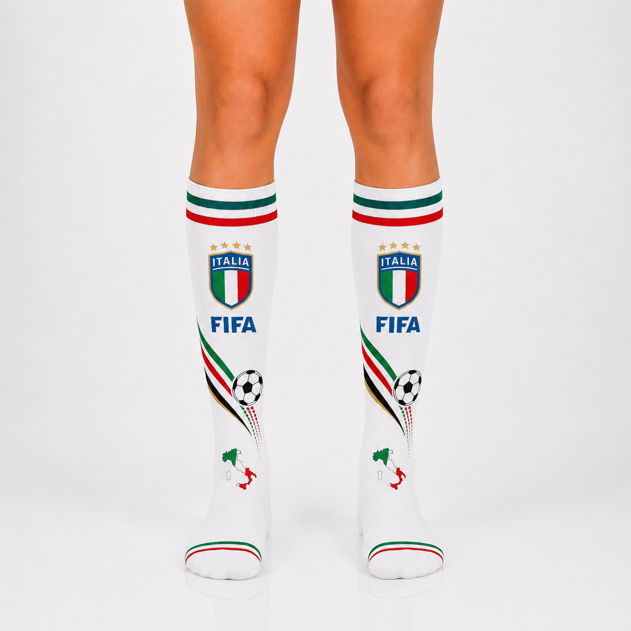 Unisex FIFA 2026 Italy Soccer Fan Sports Themed Socks