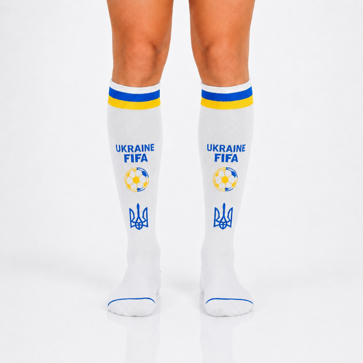 Unisex FIFA 2026 Ukraine Soccer Fan Sports Themed Socks