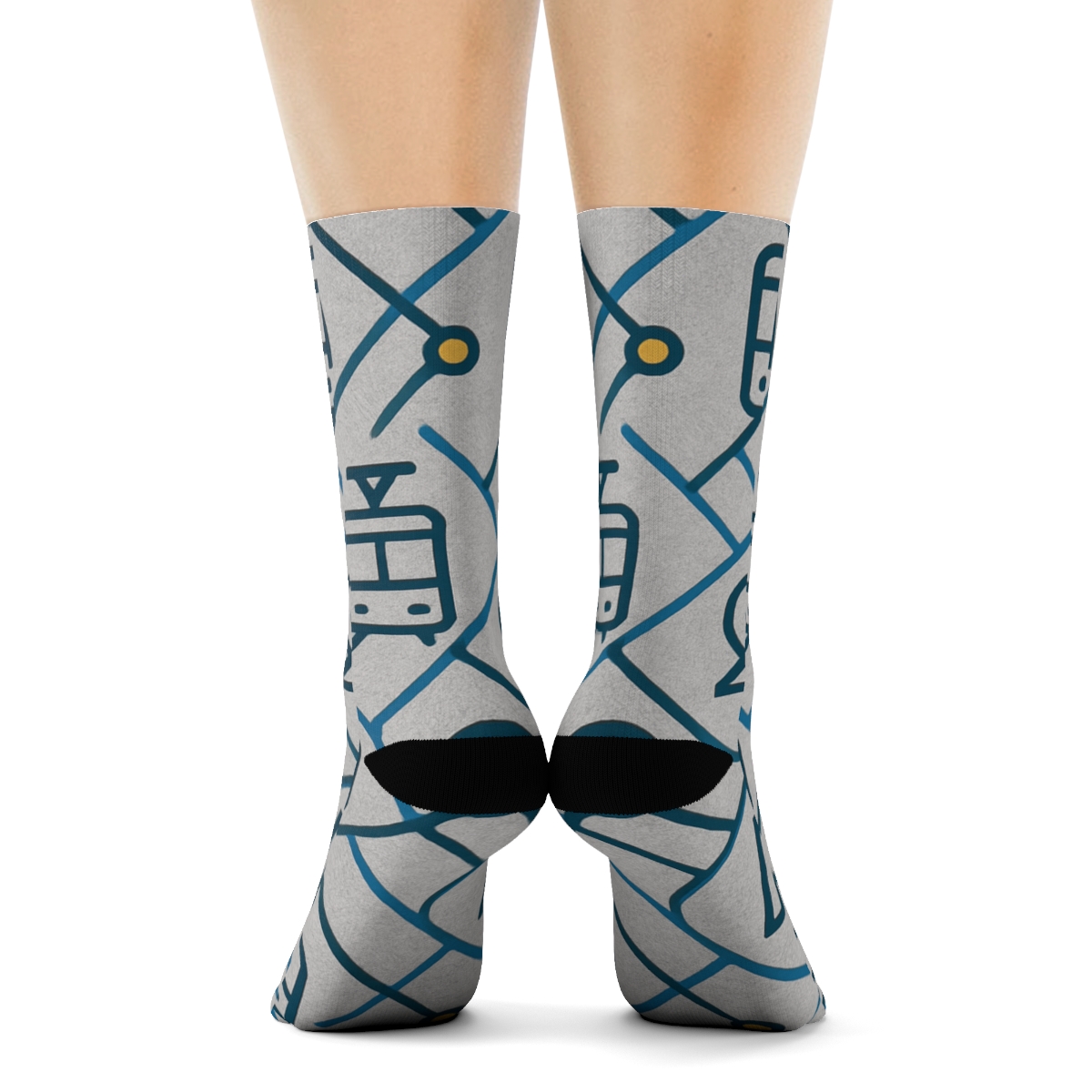 Transit Loop Tiles, Urban Planner Edition soft everyday crew socks