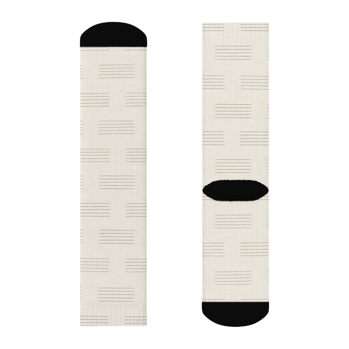 Plain Hatch Study trendy patterned crew socks