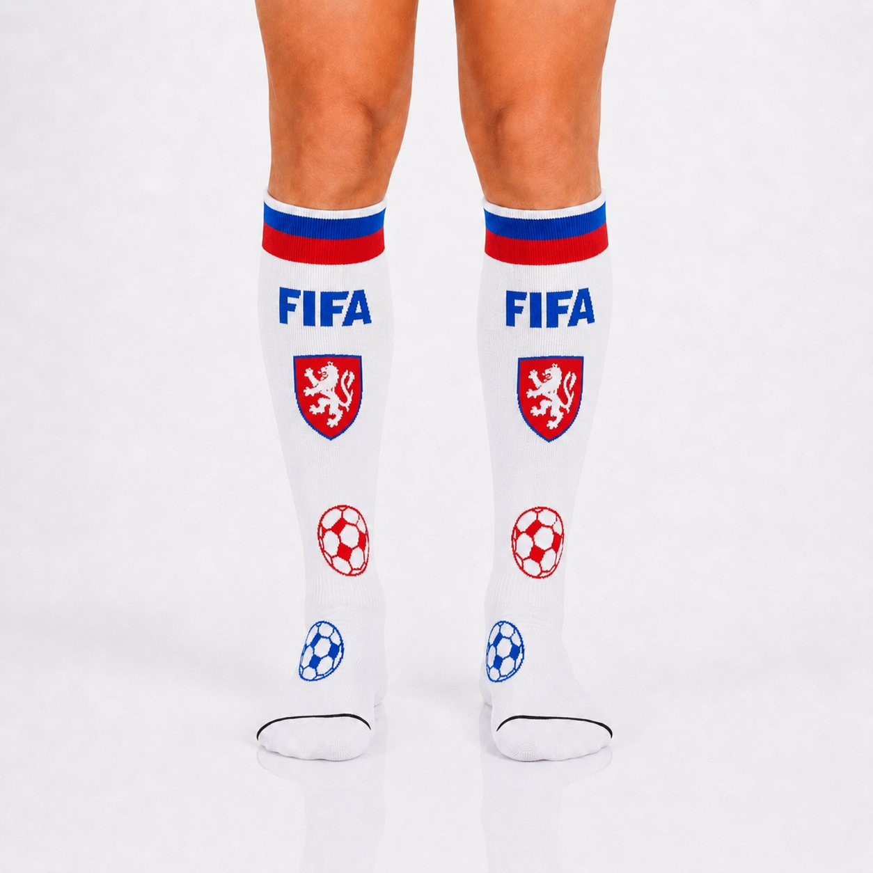 Unisex FIFA 2026 Czech Republic Soccer Fan Sports Themed Socks