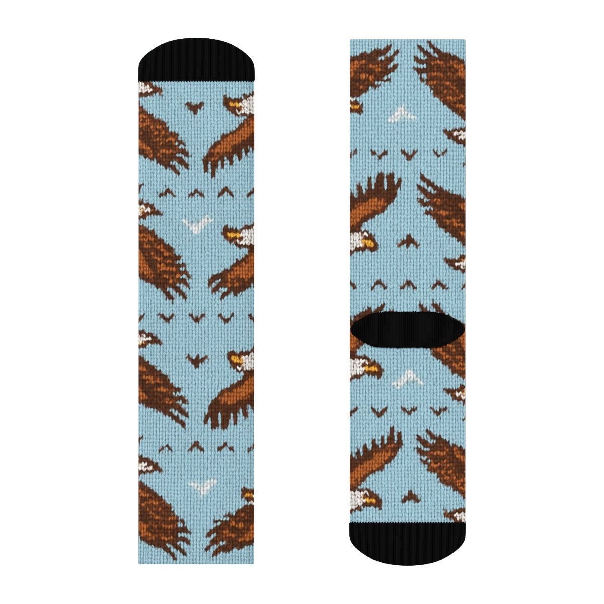 Eagle Constellation Flight Bands custom crew socks