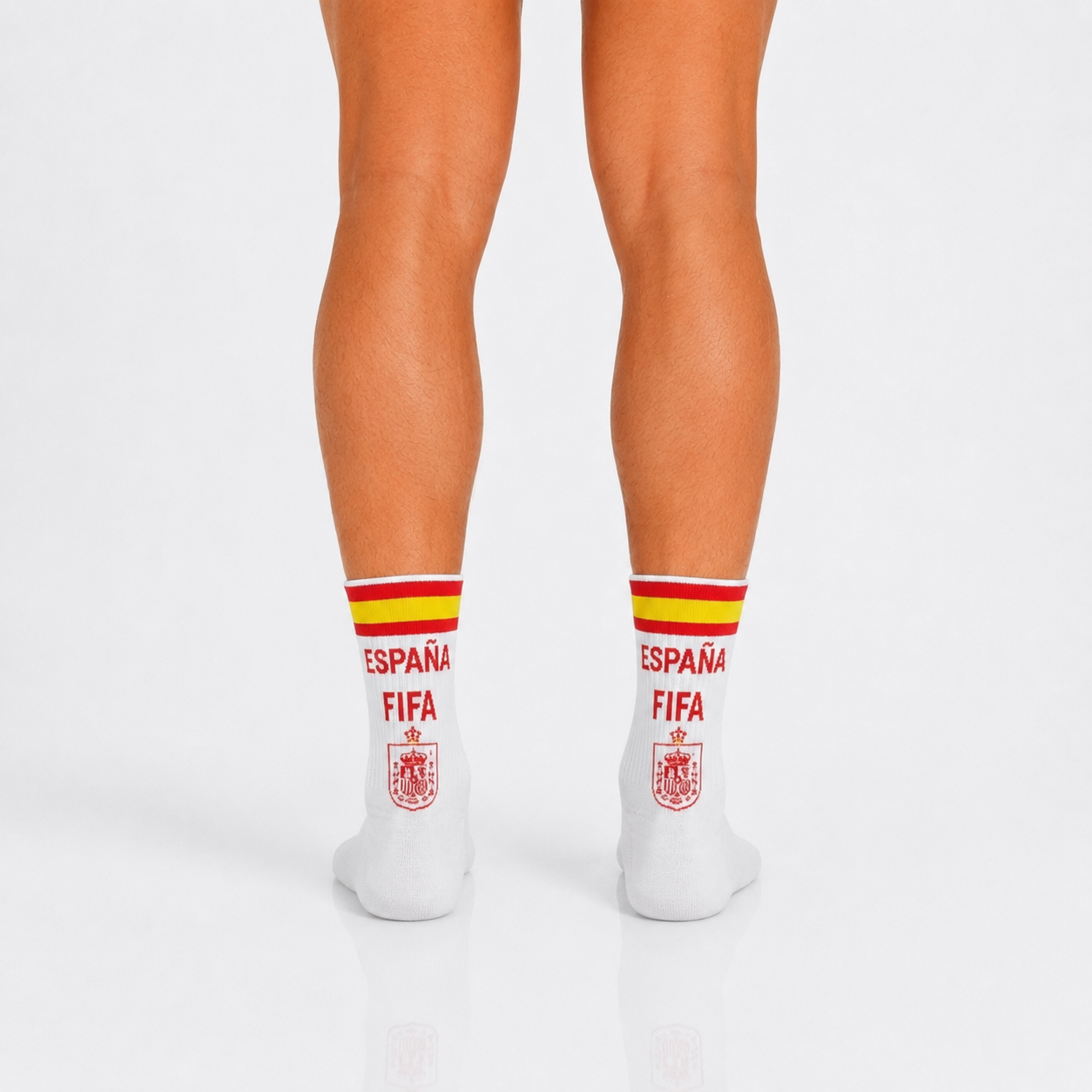 Unisex FIFA 2026 Spain Soccer Fan Sports Themed SocksUnisex FIFA 2026 Spain Soccer Fan Sports Themed Socks - Image 4