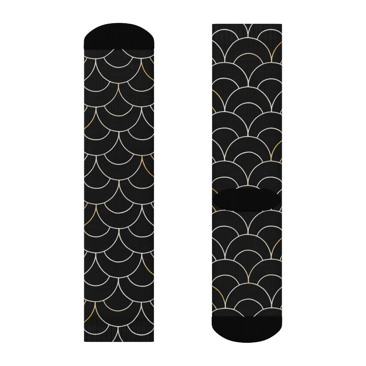 Eclipse Arc Banding soft everyday crew socks