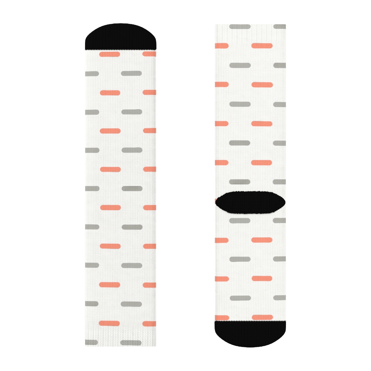 Even Dash Sequence trendy patterned crew socks
