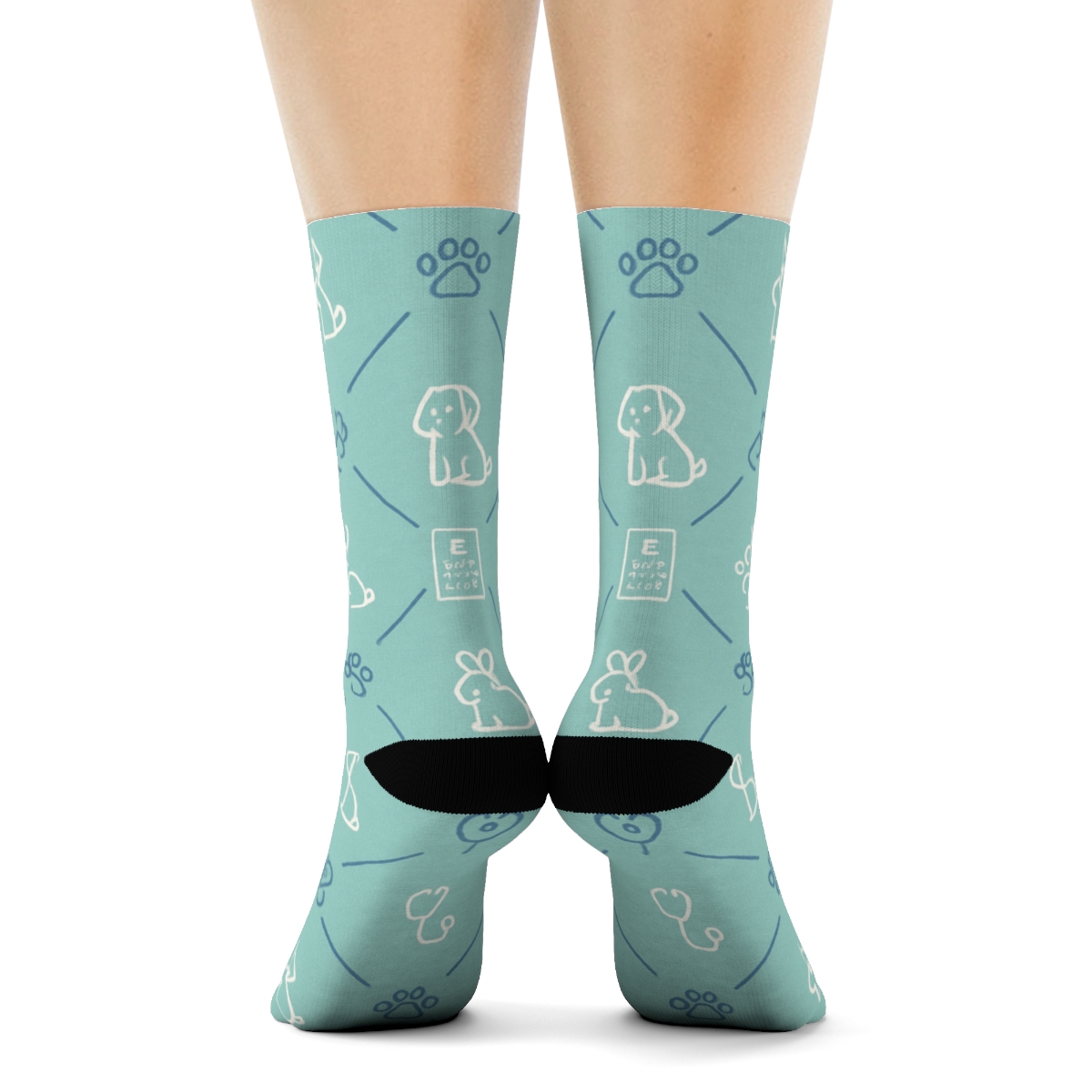 Constellation Care Grid With Veterinary Technician Tools soft everyday crew socks