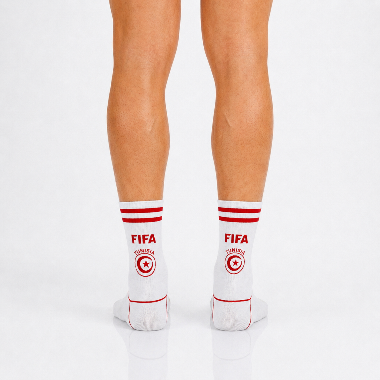 Unisex FIFA 2026 Tunisia Soccer Fan Sports Themed SocksUnisex FIFA 2026 Tunisia Soccer Fan Sports Themed Socks - Image 4