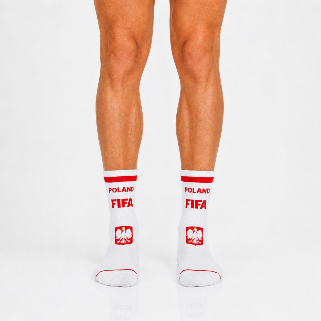 Unisex FIFA 2026 Poland Soccer Fan Sports Themed SocksUnisex FIFA 2026 Poland Soccer Fan Sports Themed Socks - Image 3