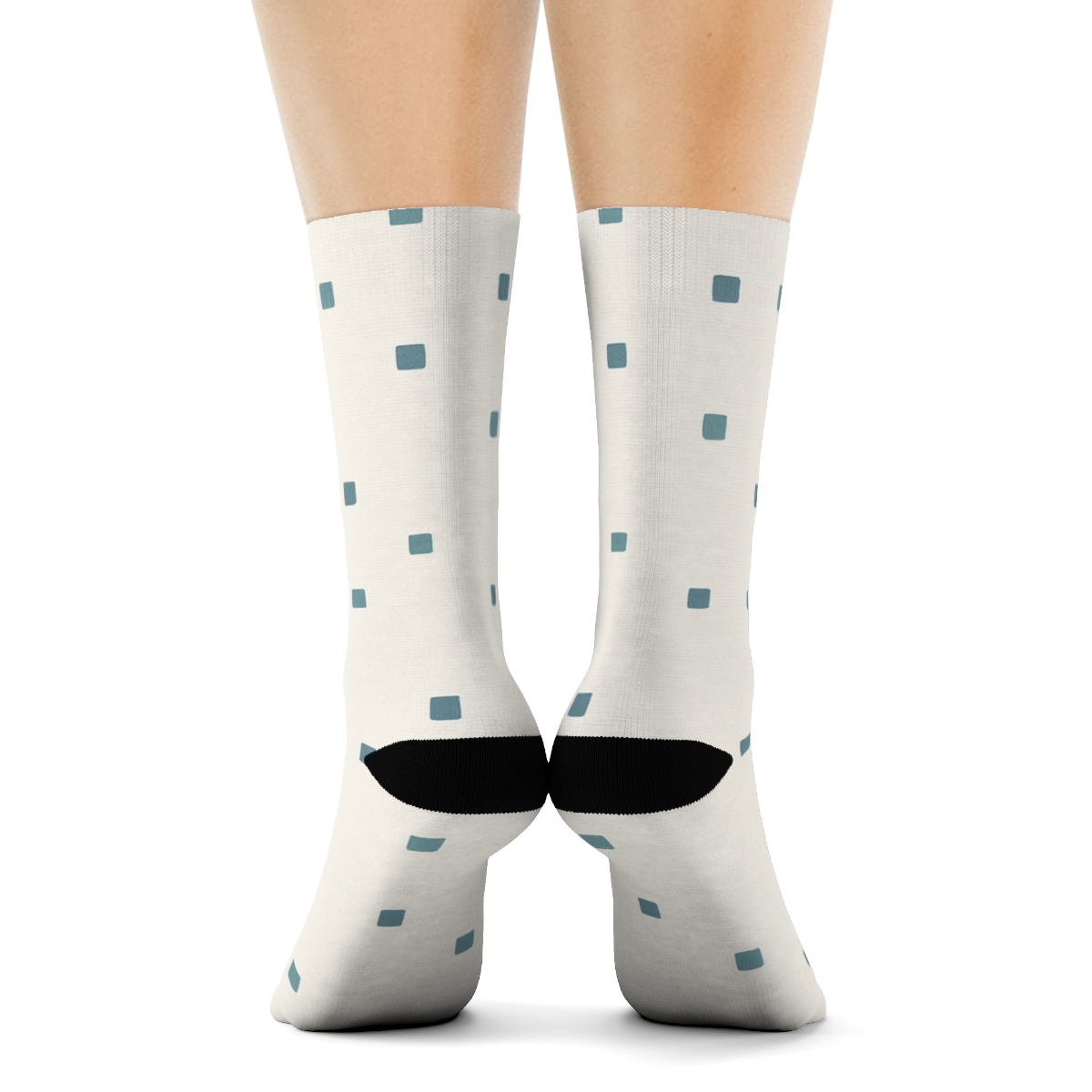 Soft Pixel Scatter premium sports crew socks