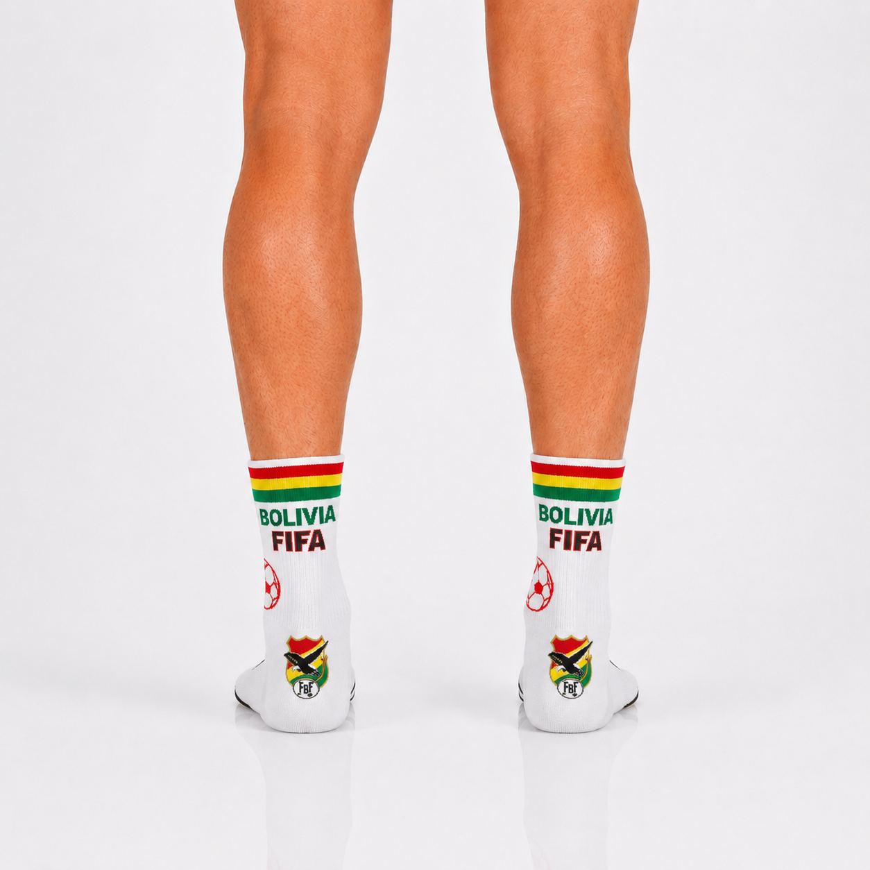Unisex FIFA 2026 Bolivia Soccer Fan Sports Themed SocksUnisex FIFA 2026 Bolivia Soccer Fan Sports Themed Socks - Image 4