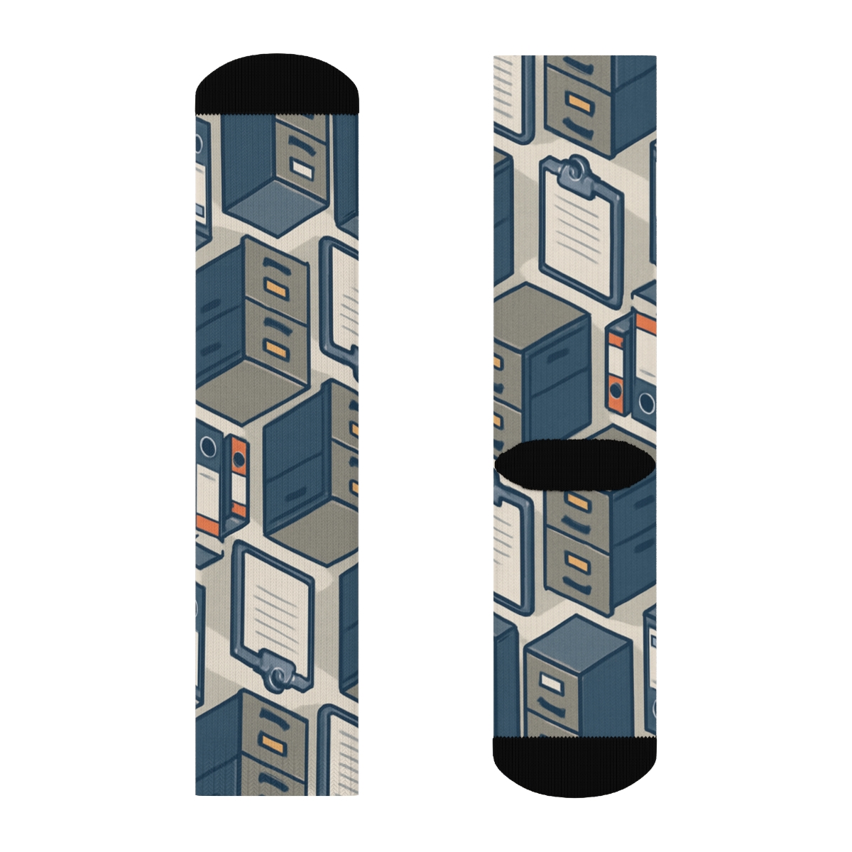 Filing Cabinet Tessellation For Store And Office Manager comfortable cotton crew socks