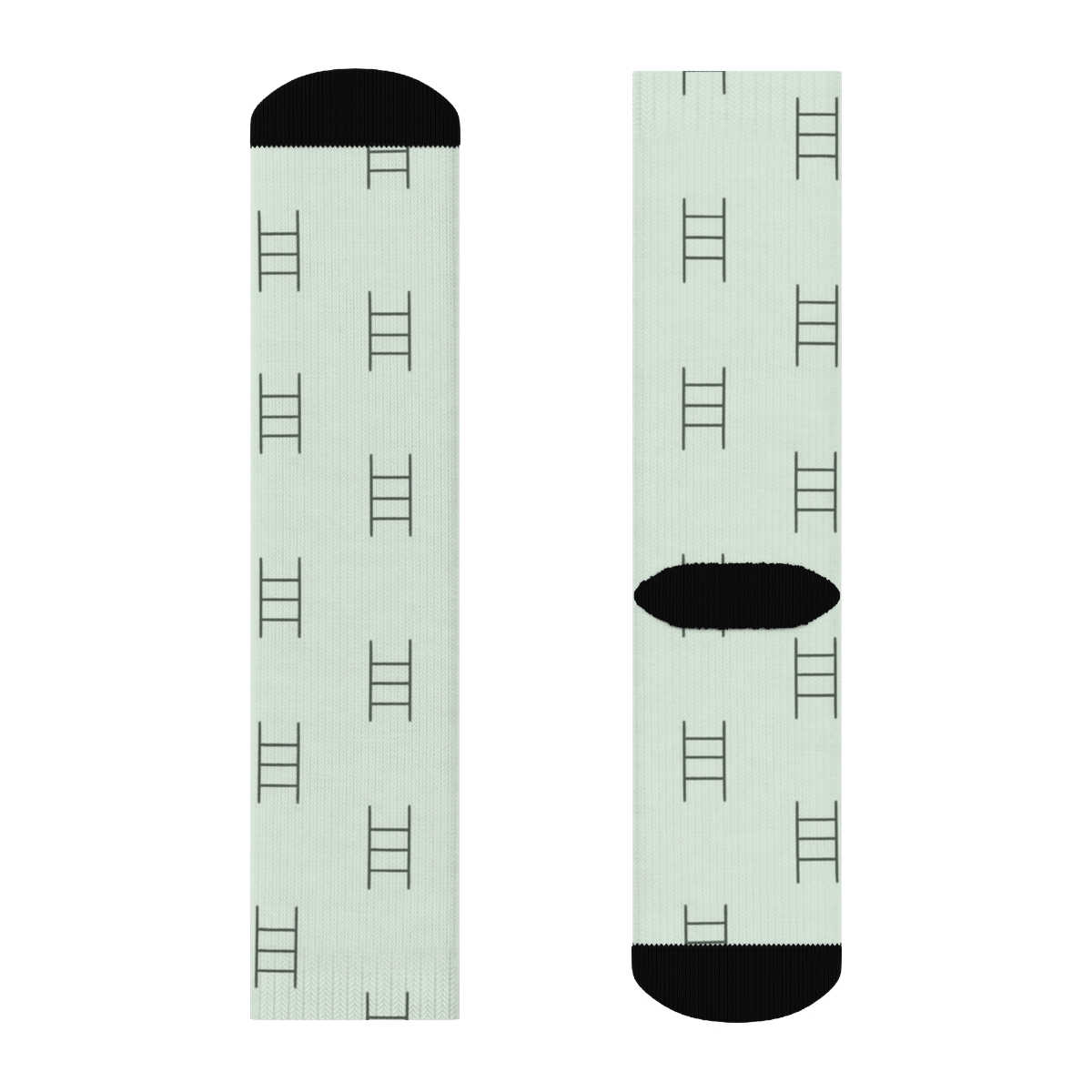 Fine Ladder Shift premium sports crew socks