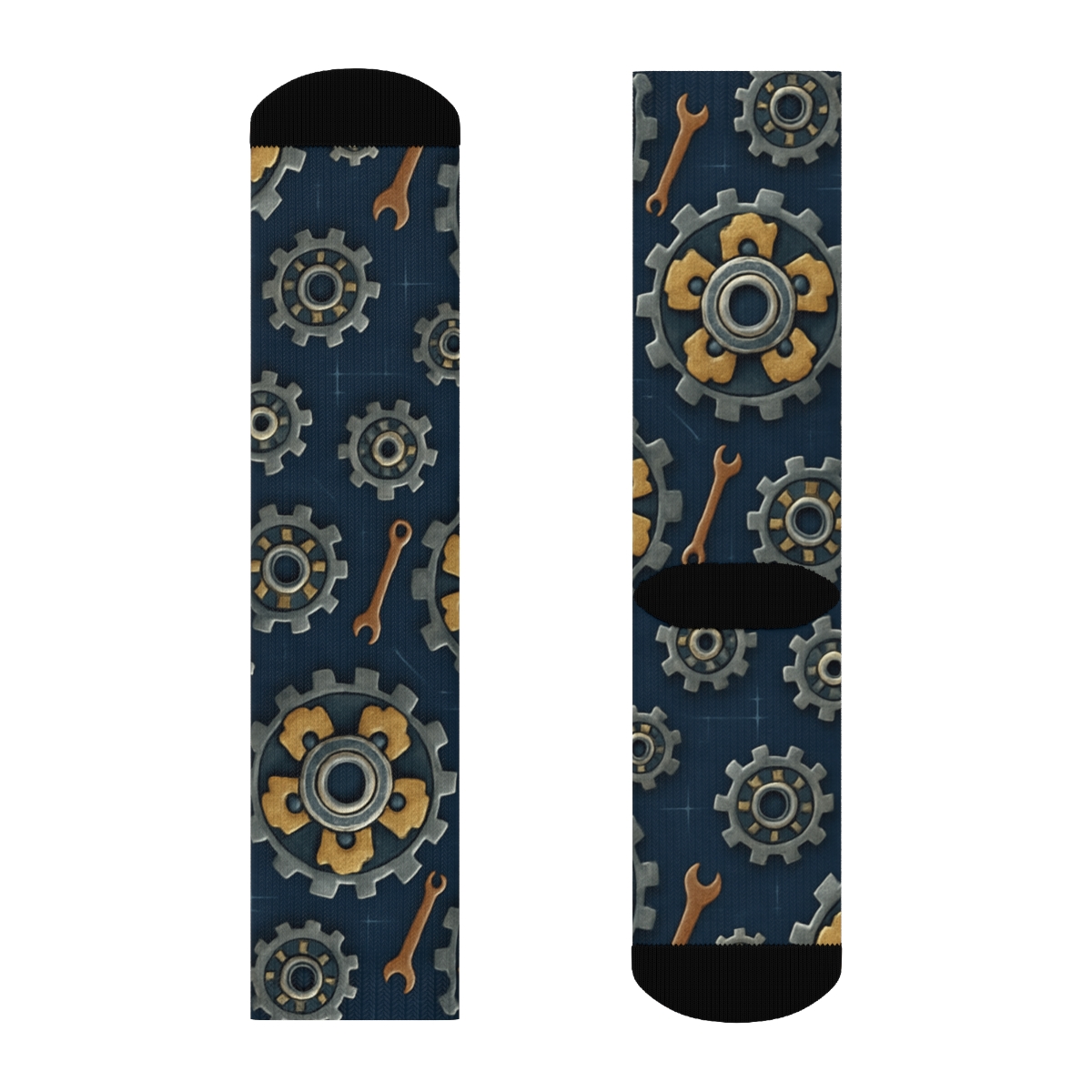 Gear Bloom Tessellation For The Mechanical Engineer premium sports crew socks