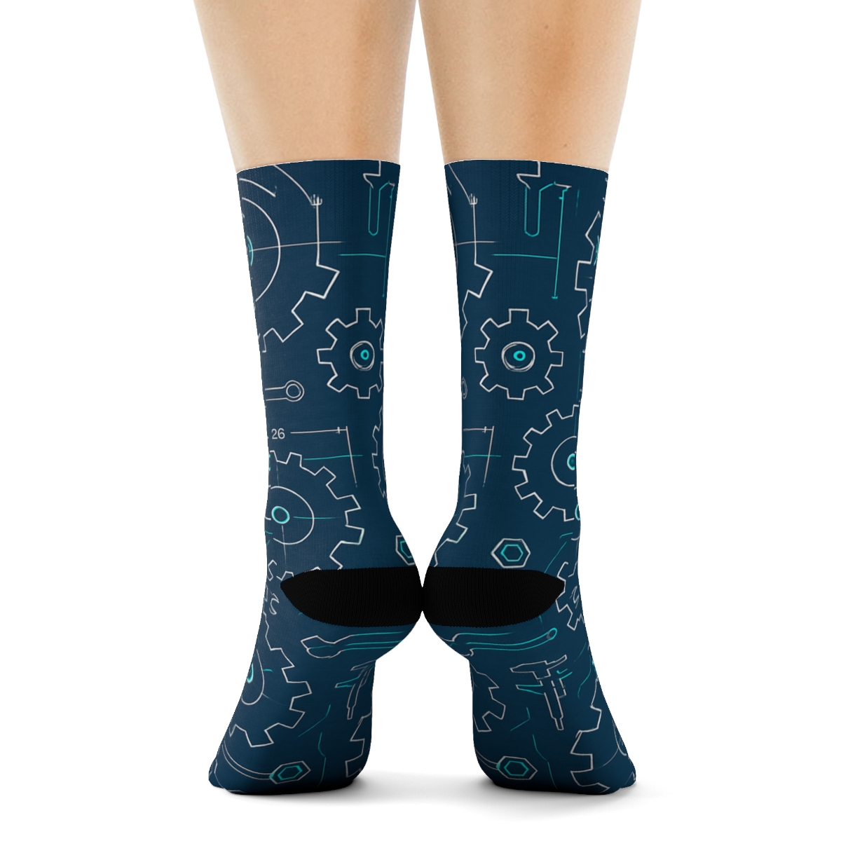 Gear Lattice For The Mechanical Engineer premium sports crew socks