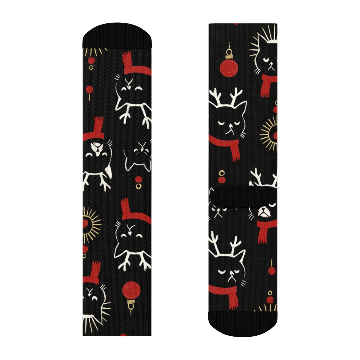 Grumpy Cat Carol Choir soft everyday crew socks