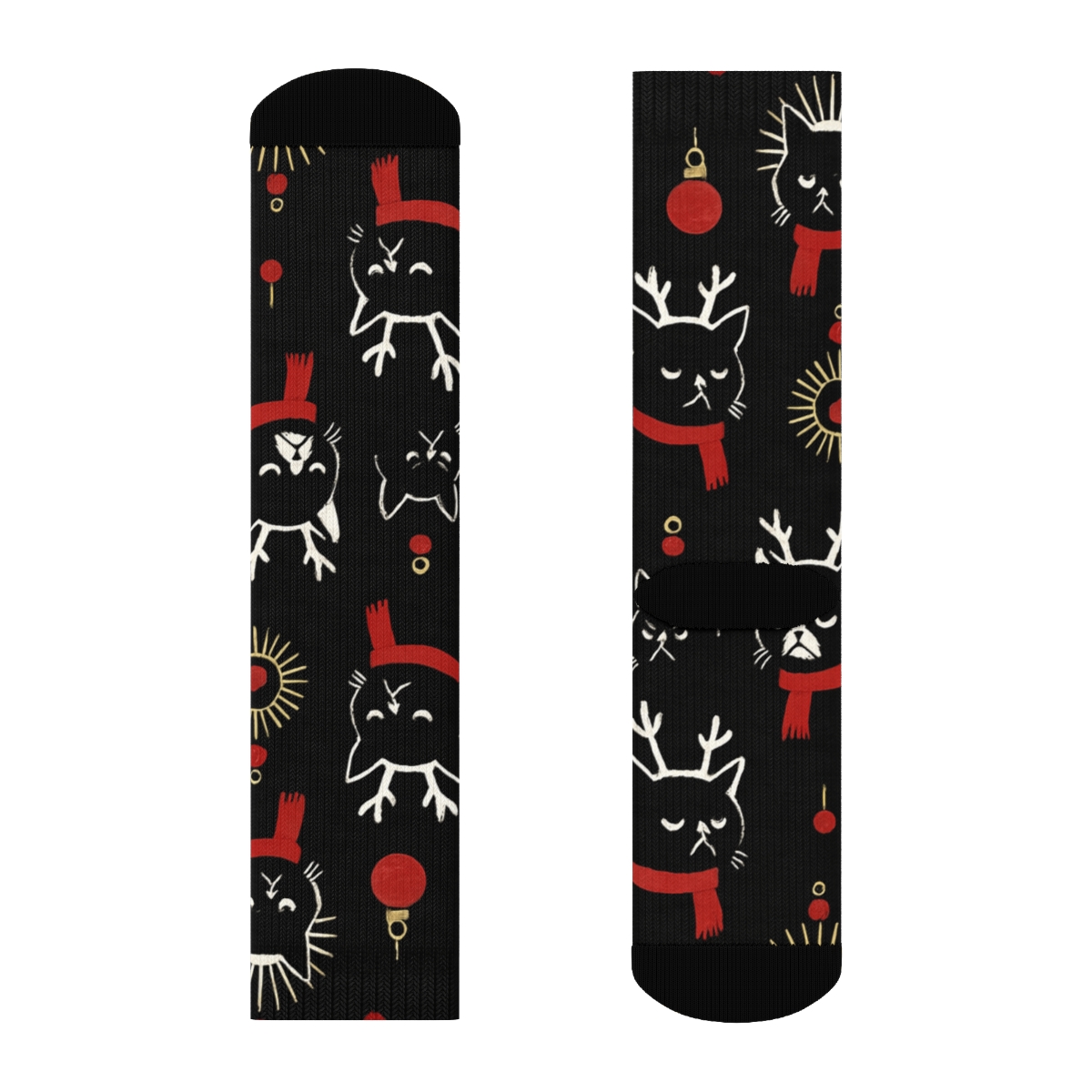 Grumpy Cat Carol Choir soft everyday crew socks