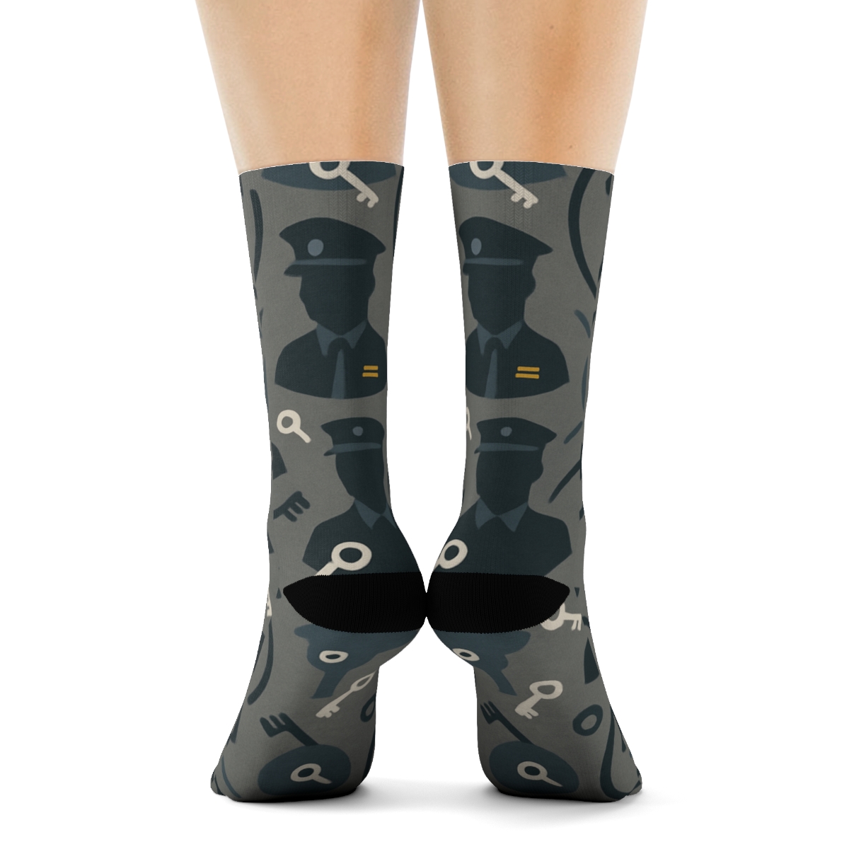 Guard Orbit Pattern Prison Officer Edition premium sports crew socks