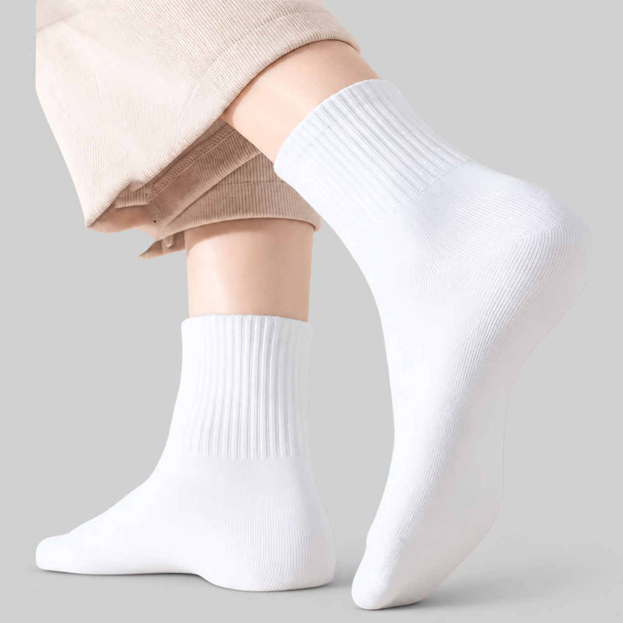 Sweat Absorbent Casual Deodorant Socks For Men And Women
