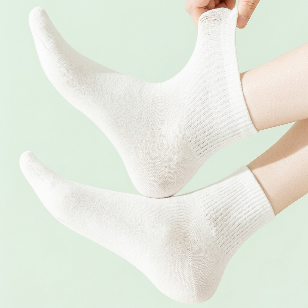 Sweat Absorbent Casual Deodorant Socks For Men And Women