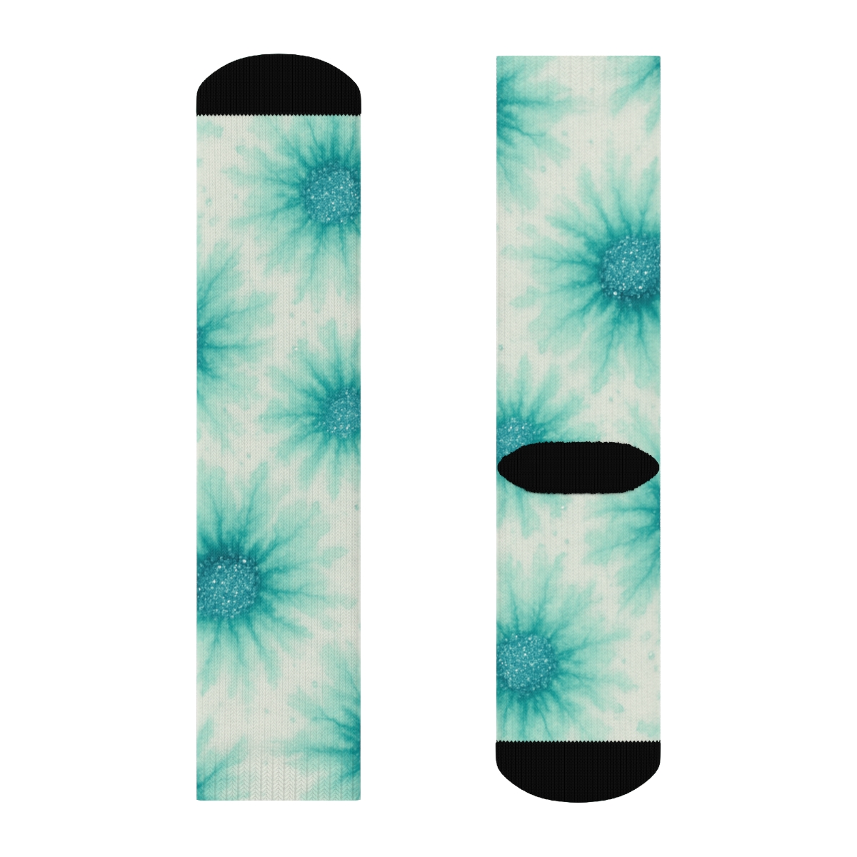 Ice Dye Starburst Scatter premium sports crew socks