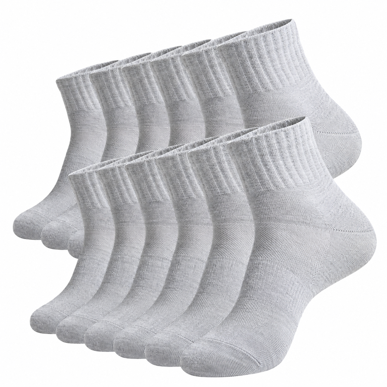 Minimalist Knit Casual Sports Socks with Everyday Comfort for Women