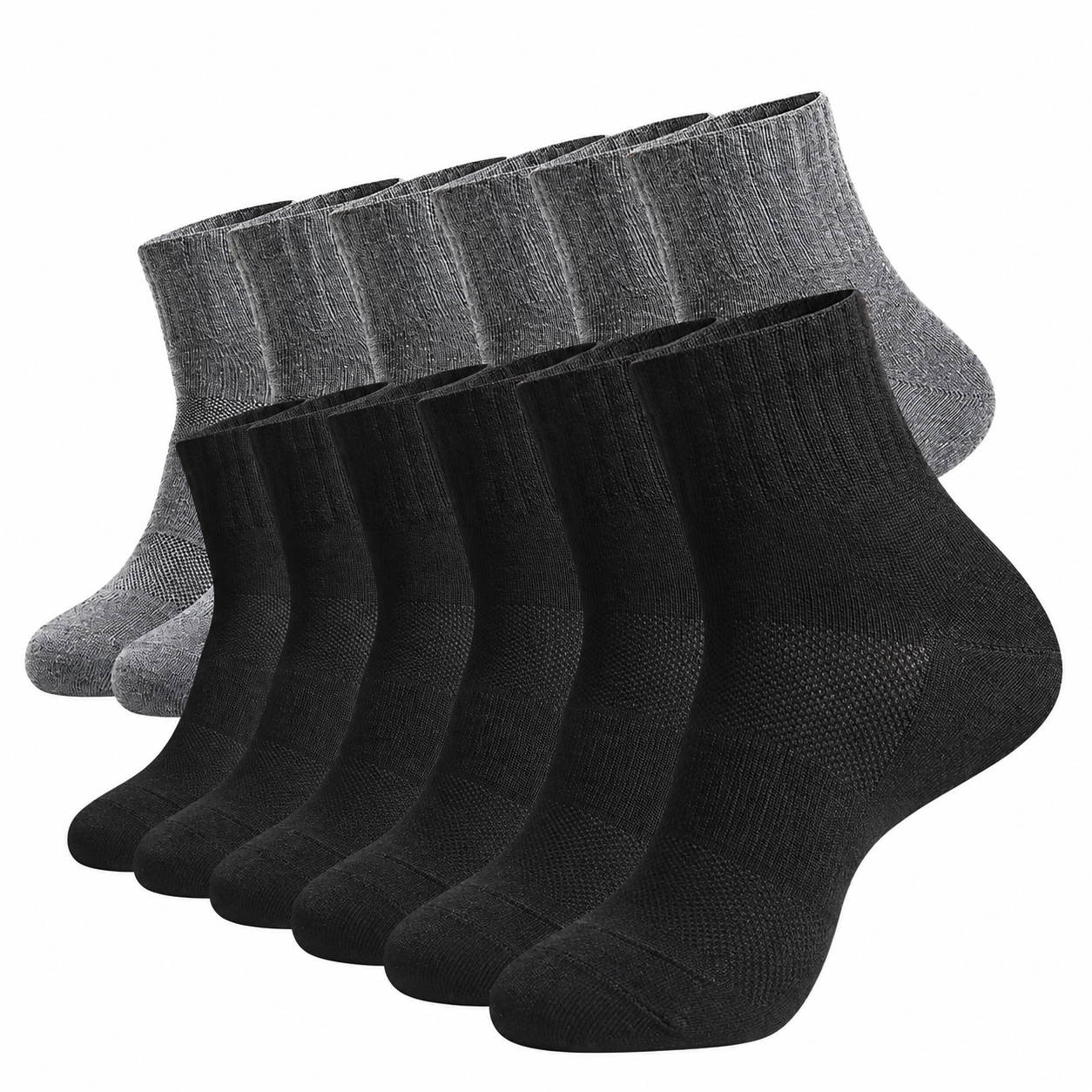 Minimalist Knit Casual Sports Socks with Everyday Comfort for Women