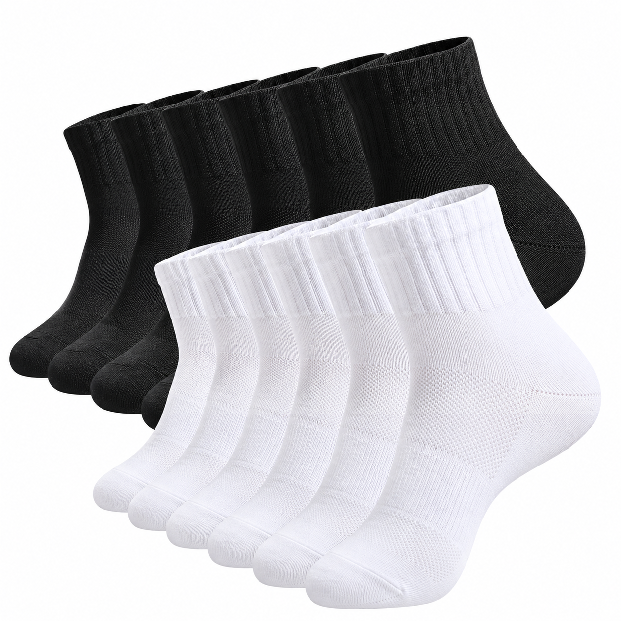 Minimalist Knit Casual Sports Socks with Everyday Comfort for Women