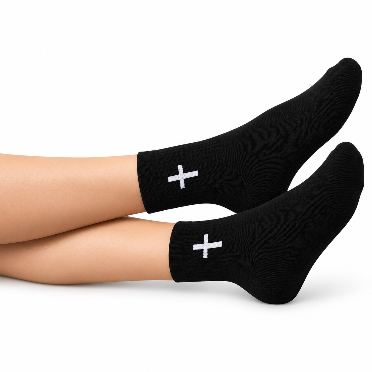 Cross Graphic Casual Socks for Everyday Wear and Gifting