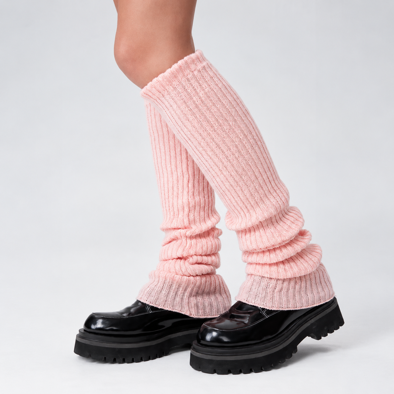 Solid Colored Casual Classic Long Warmers For Women