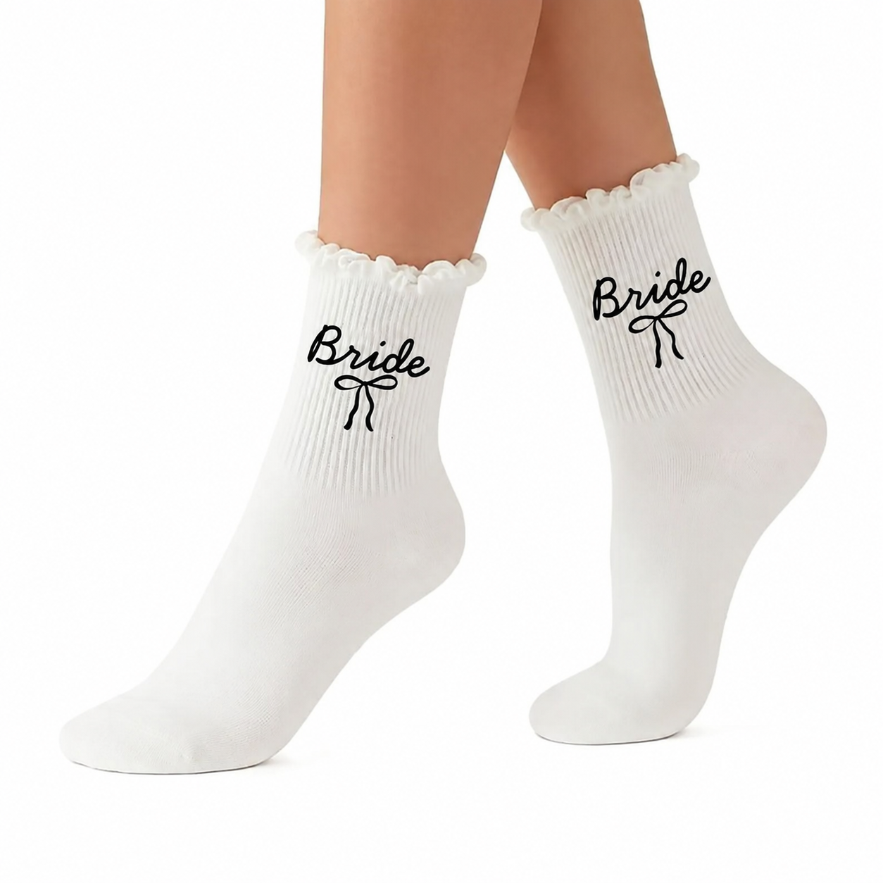 Bridal Party Celebration Socks for Wedding Day and Gift Giving for Women