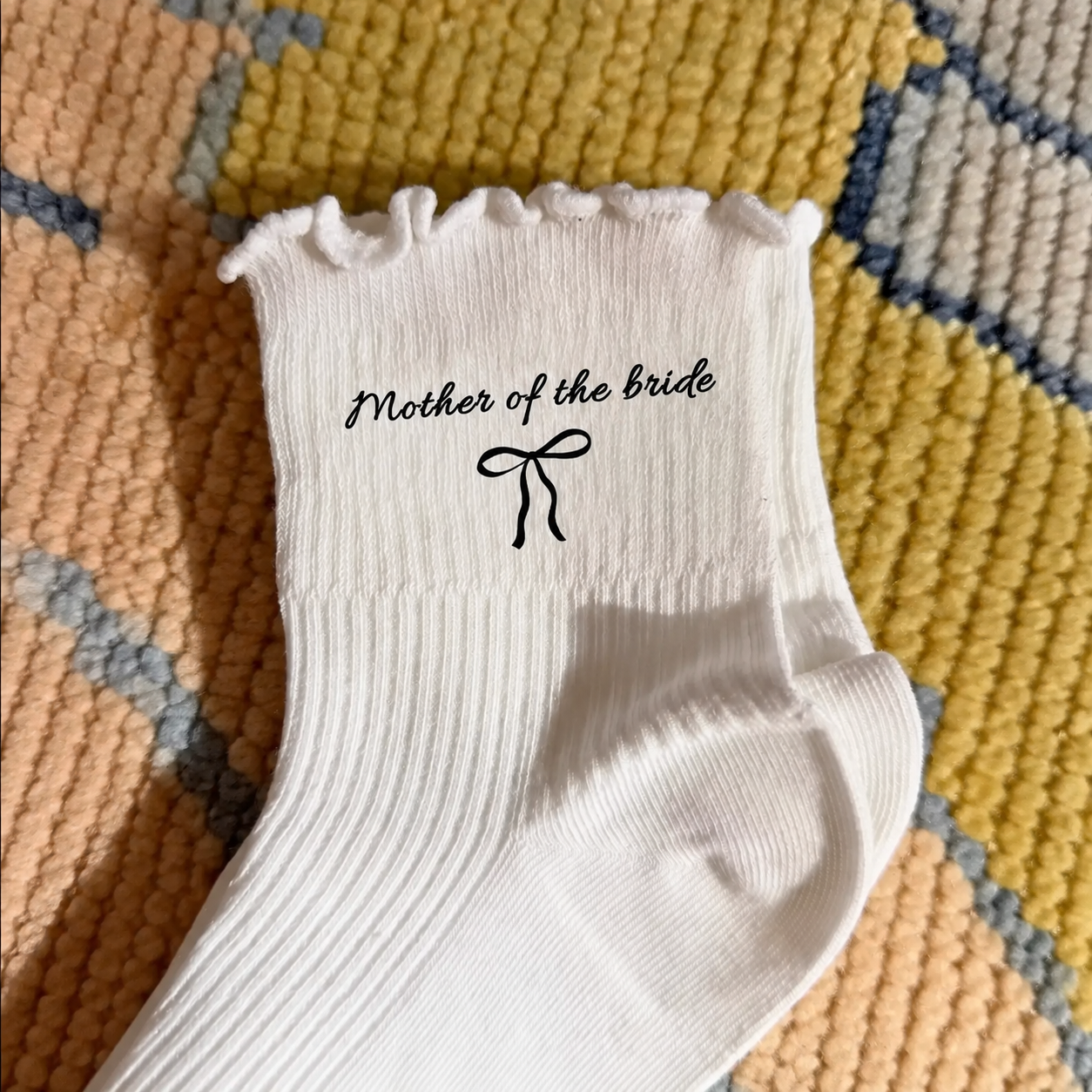 Bridal Party Celebration Socks for Wedding Day and Gift Giving for Women