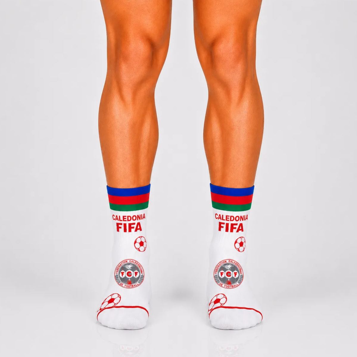 Unisex FIFA 2026 Caledonia Soccer Fan Sports Themed SocksUnisex FIFA 2026 Caledonia Soccer Fan Sports Themed Socks - Image 3